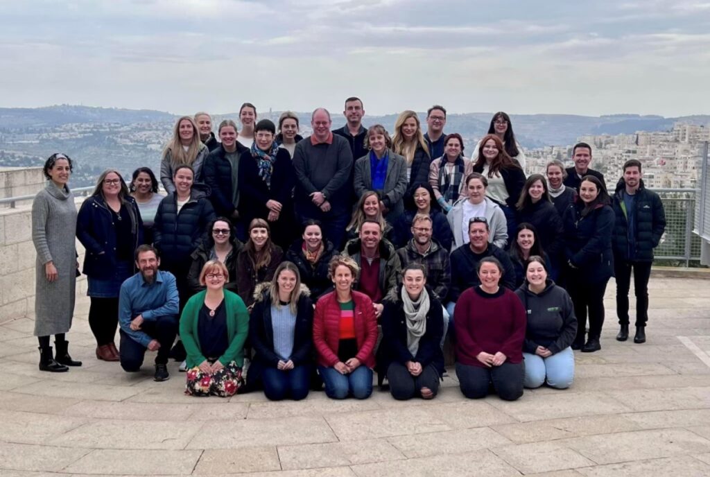 The 2023 cohort of 40 Australian teachers participating in the Gandel Holocaust Studies Program for Australian Educators was the largest ever group.