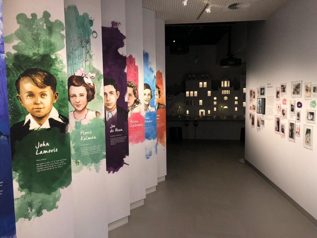 entrance to the HIDDEN exhibition