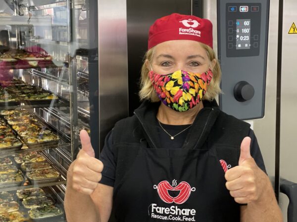 FareShare, new oven for the kitchen